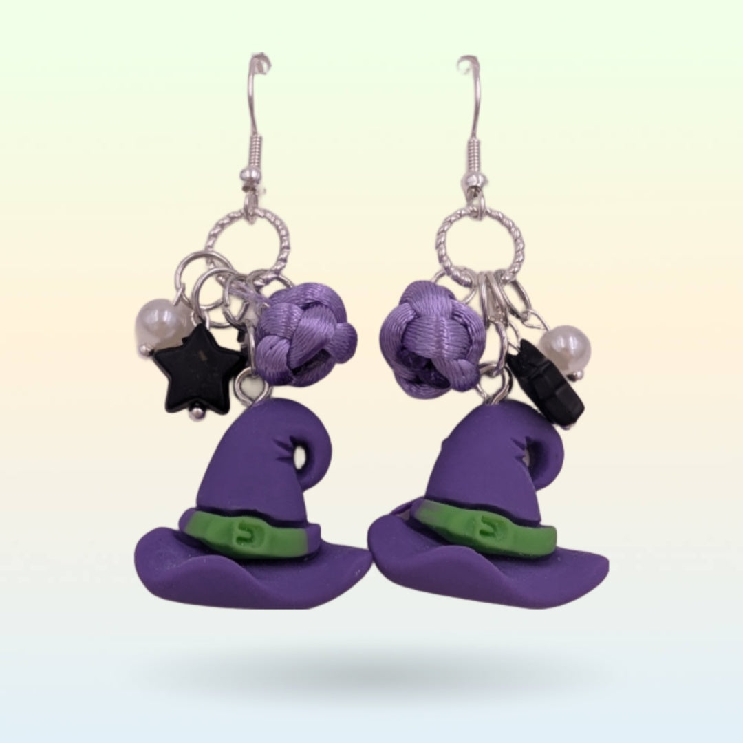 nœud diamant & petit chapeau espiègle