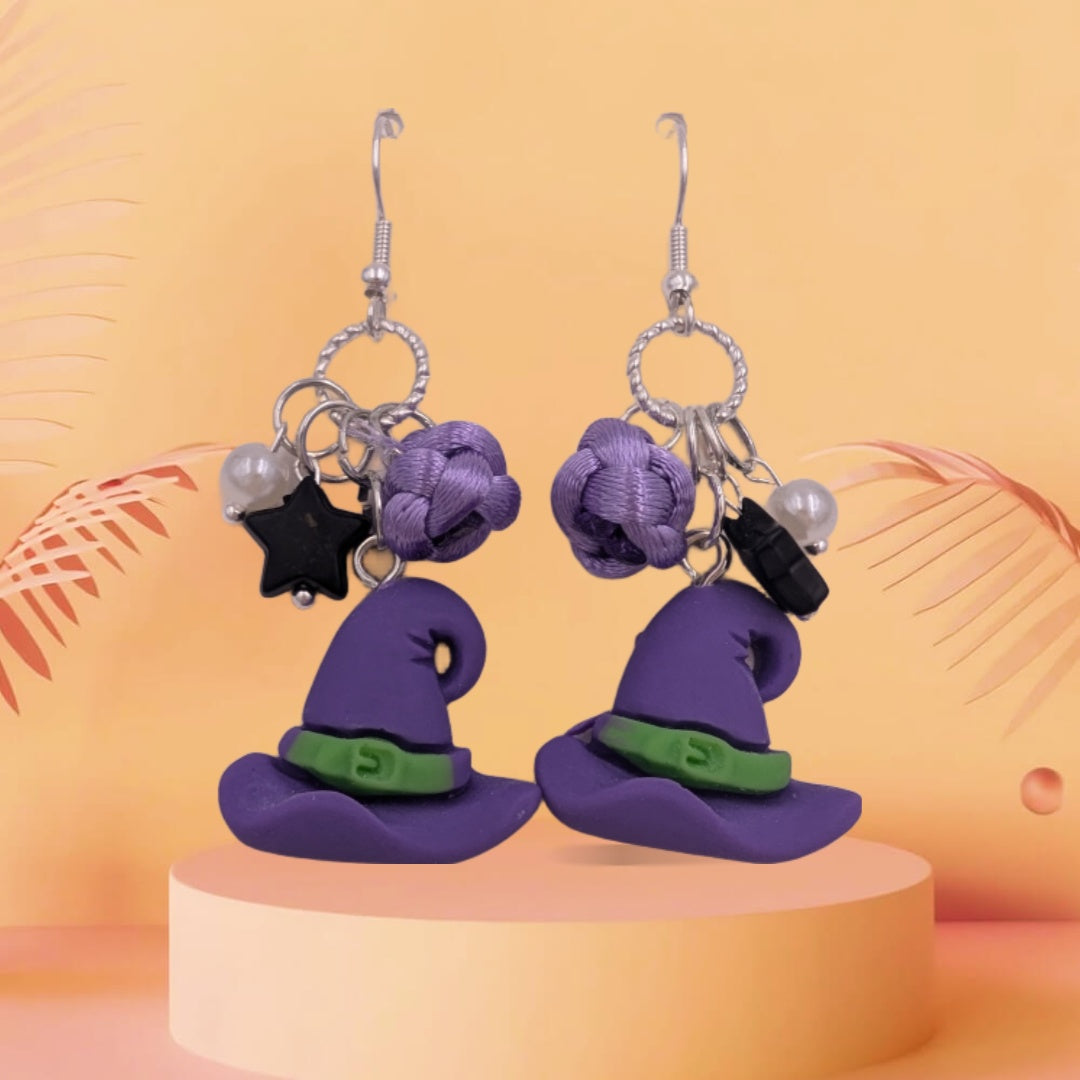nœud diamant & petit chapeau espiègle