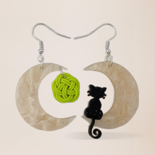 la lune et le chat & nœud Prune